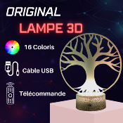 Lampe 3d personnalisée à led - Arbre de vie