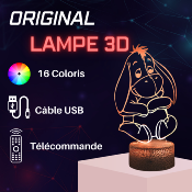Lampe 3d personnalisée à led - Disney Bourriquet